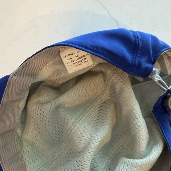 Chanel CC Blue Nylon Cap 100% Authentic Chanel CC Blue Nylon Cap 100% Authentic main image 2